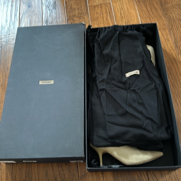 Yeezy knee high boots beige size 39 season8 RARE! - Picture 11 of 11